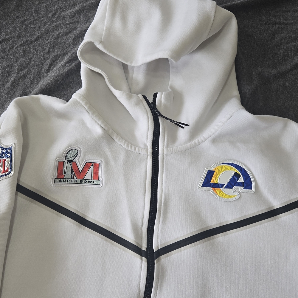 LA RAMS Nike 3xl White Super Bowl LVI Hoodie